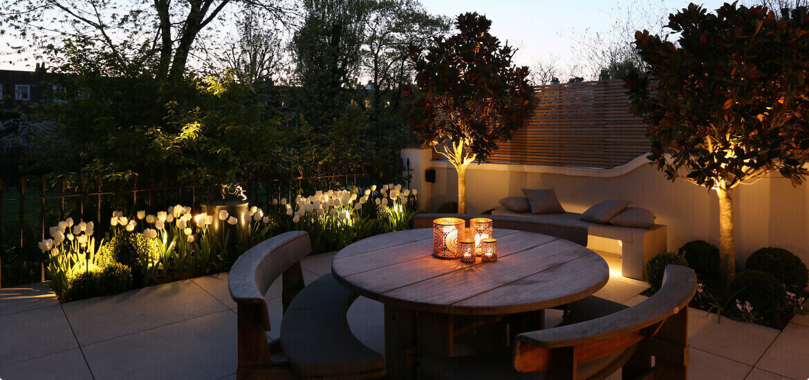 BAHÇE AYDINLATMALARI