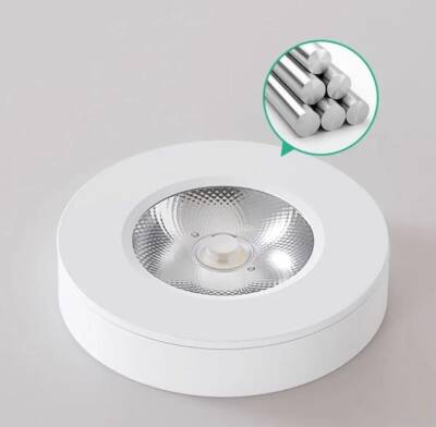 Dekoratif Sıva Üstü 5w Beyaz Kasa 220v Mini Spot - 2