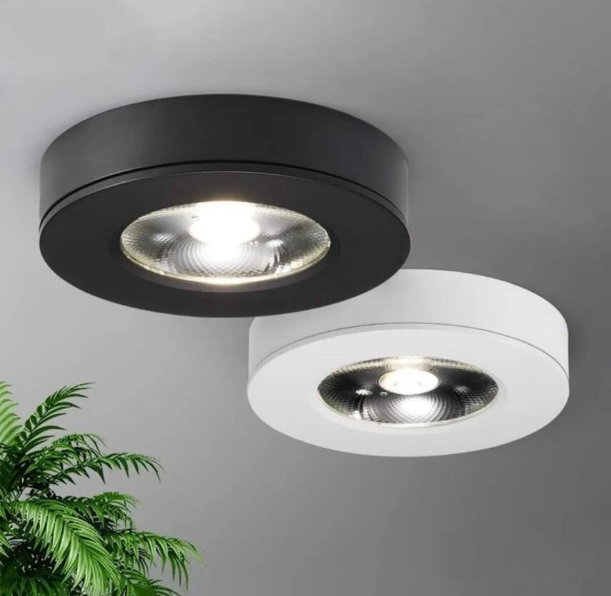 Dekoratif Sıva Üstü 5w Beyaz Kasa 220v Mini Spot - 3