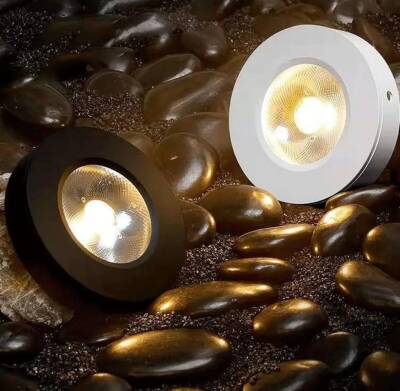 Dekoratif Sıva Üstü 5w Beyaz Kasa 220v Mini Spot - 4