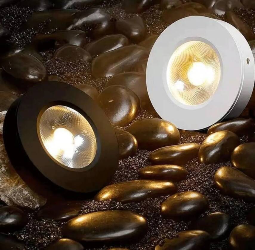 Dekoratif Sıva Üstü 5w Beyaz Kasa 220v Mini Spot - 4