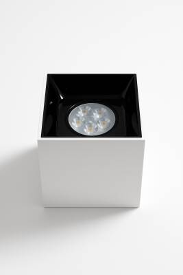 Sıva Üstü Kare Led Spot Siyah- Siyah - ULTRAS PERA