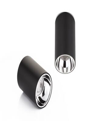 Sıva Üstü Silindir Led Spot Siyah-Krom - ULTRAS PERA